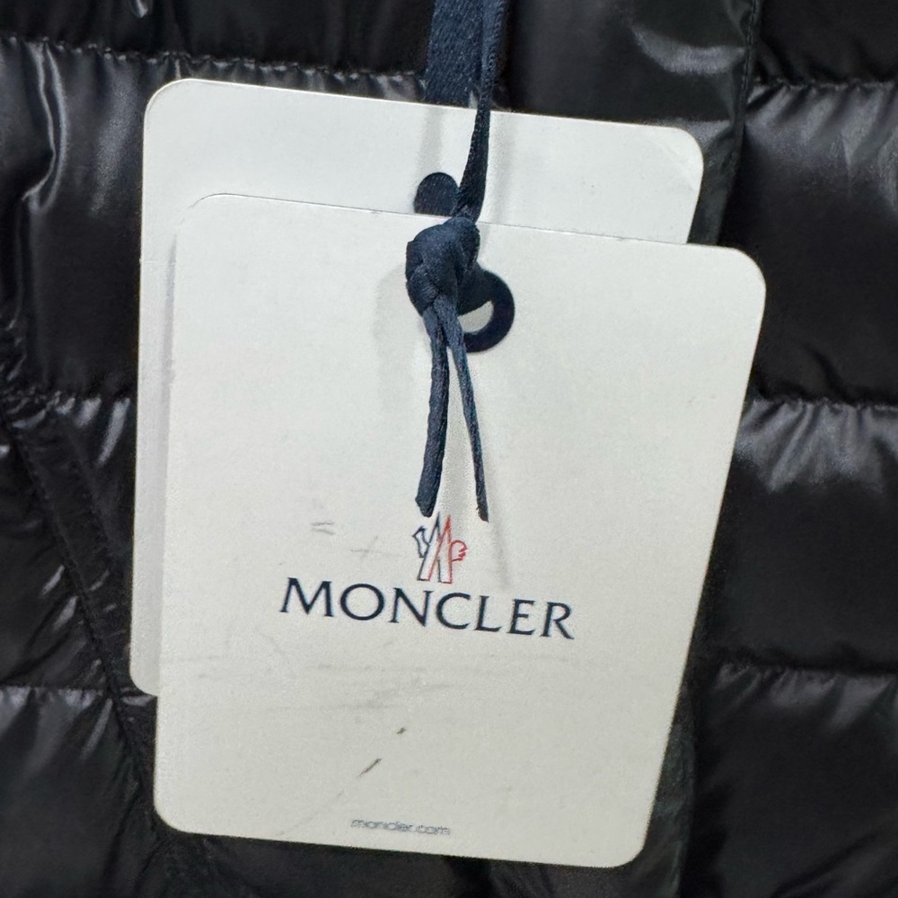Moncler Mirabelle Down Jacket Black Women’s Size 2/M - Picture 4 of 11